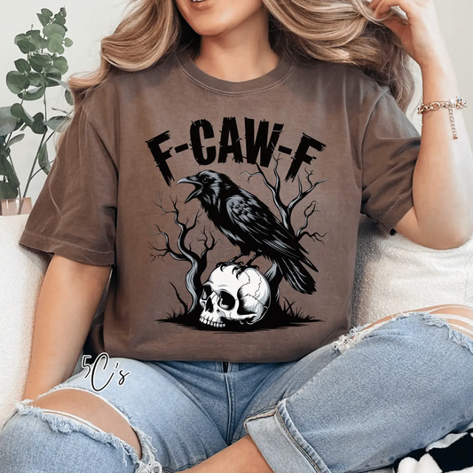 F-Caw-F Black Crow T-Shirt