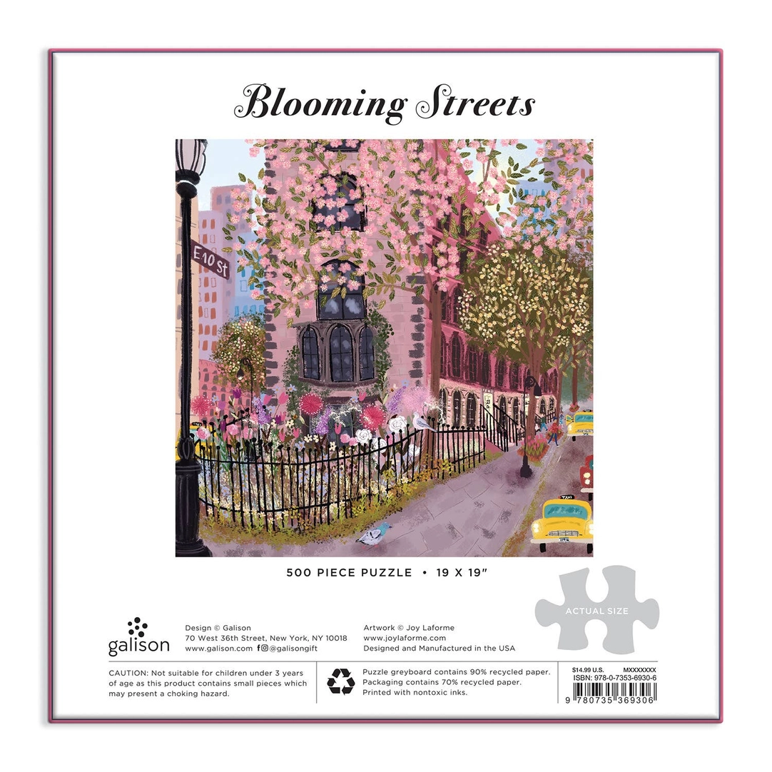 Blooming Streets Puzzle 500pc