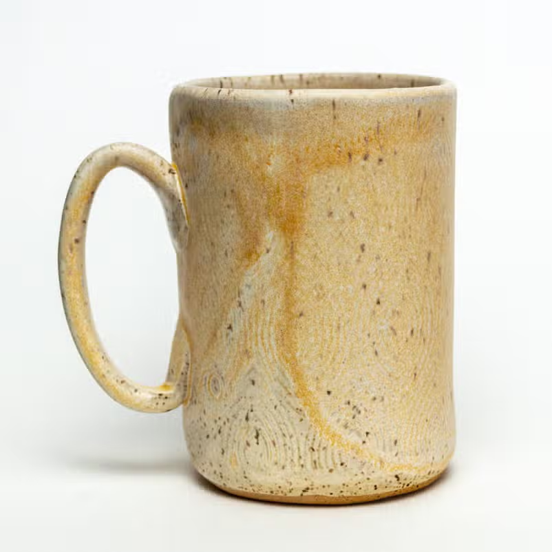 Ceramic Mug Coneflower Orange