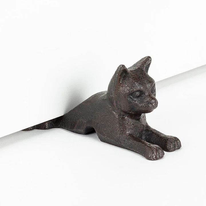 Cast Iron Cat Door Wedge
