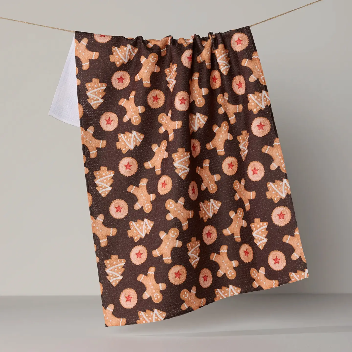 Geometry Tea Towel: Holiday Cookies