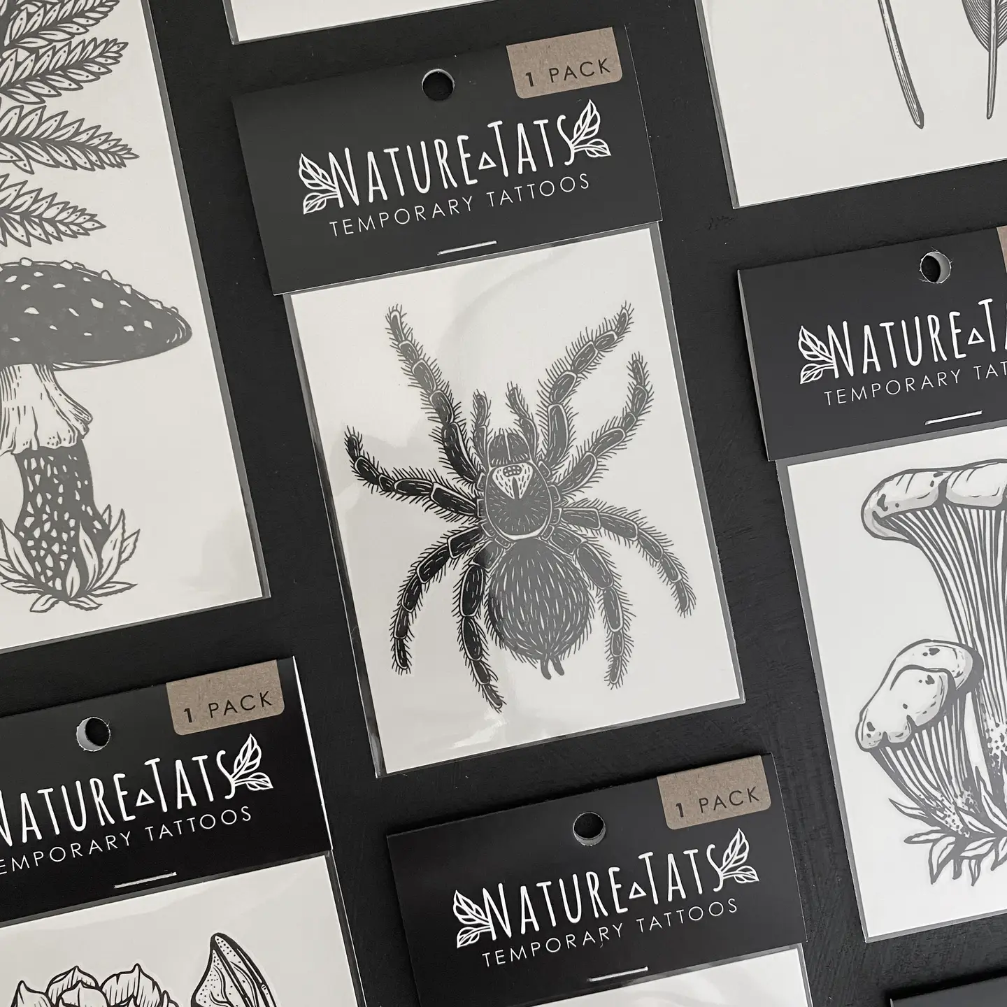 Tarantula Spider Temporary Tattoo