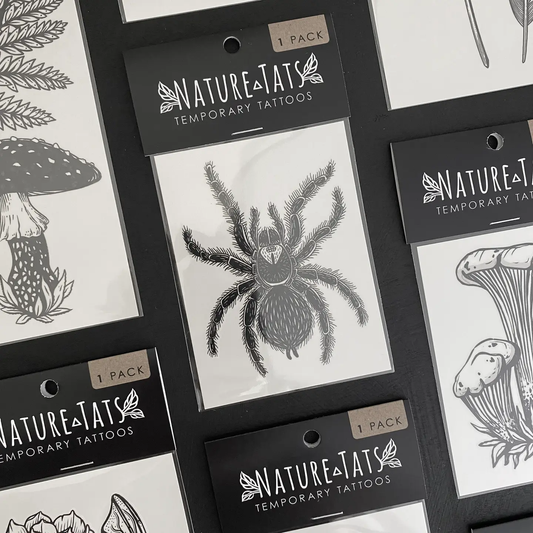 Tarantula Spider Temporary Tattoo