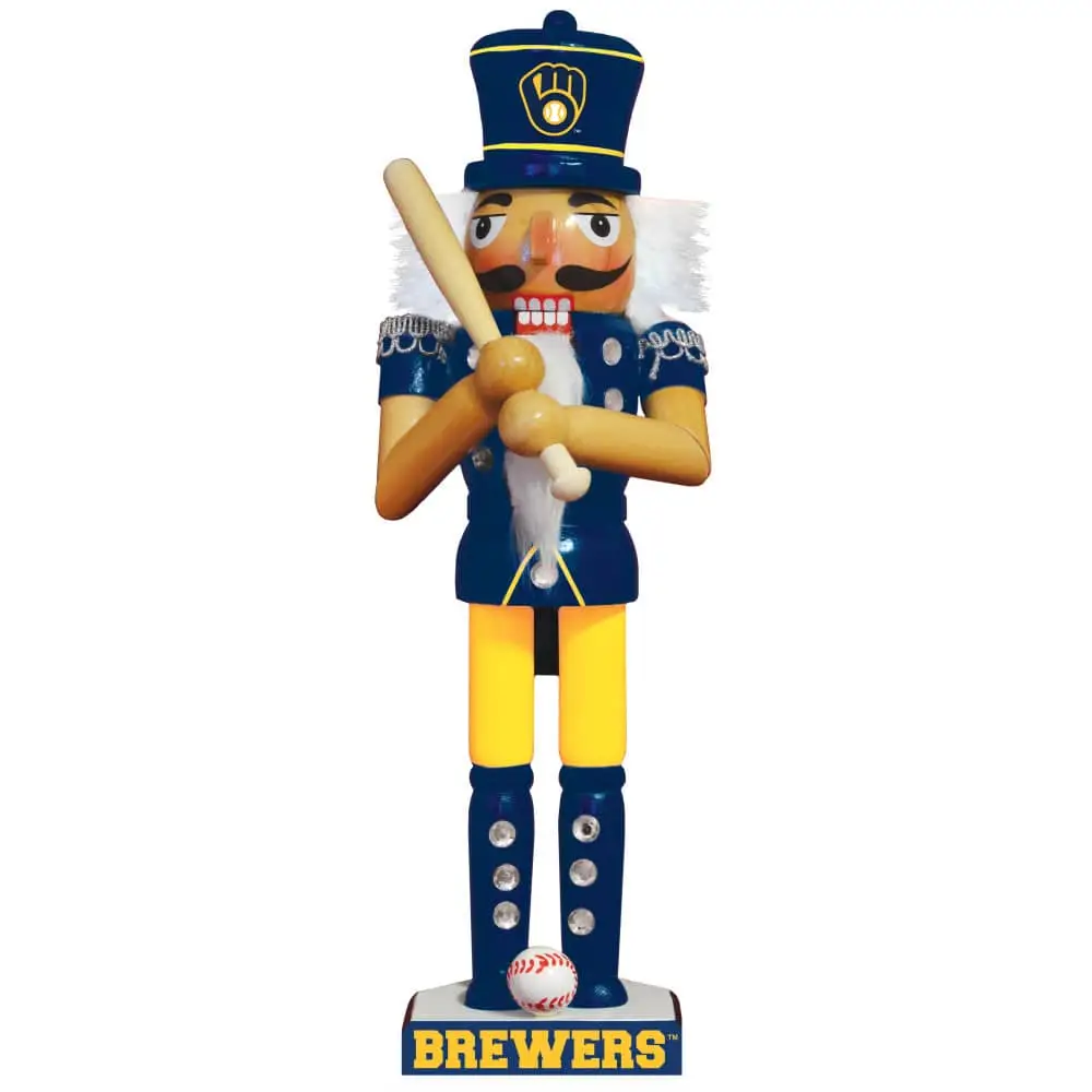 Milwaukee Brewers Collectible Nutcracker