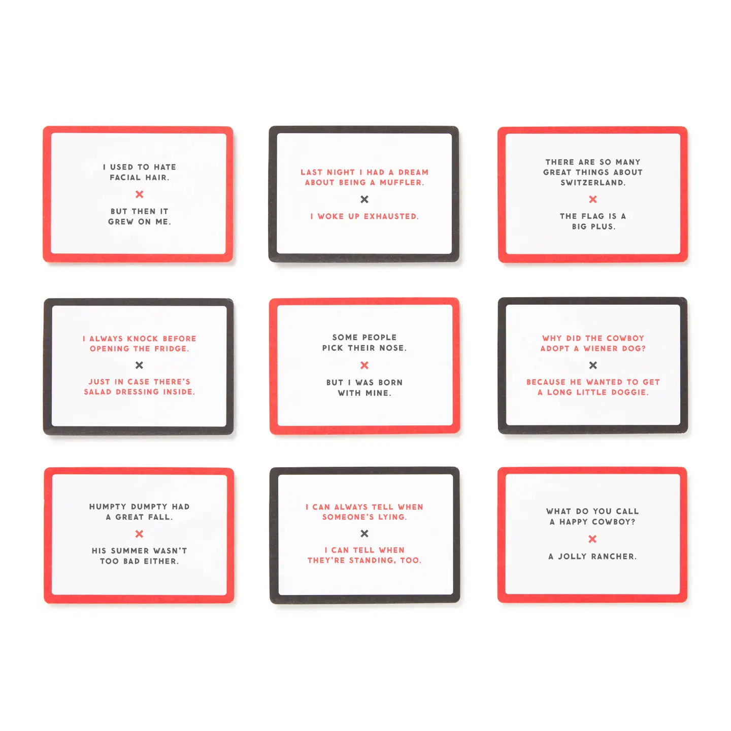 Emergency Dad Jokes Cards
