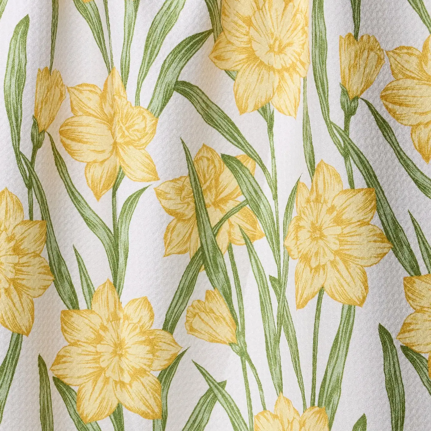Geometry Tea Towel: Daffodil Darling