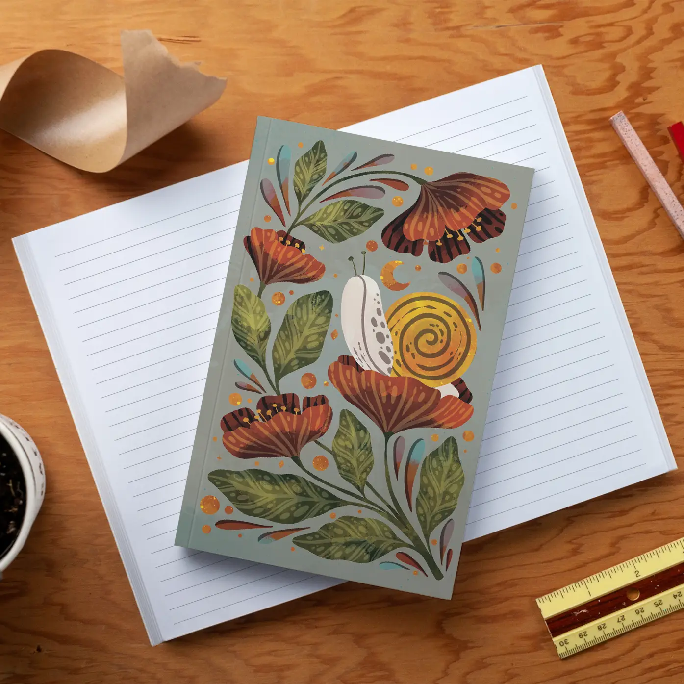 Midnight Snail Notebook