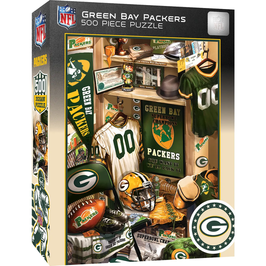 Green Bay Packers NFL Locker Room Puzzle