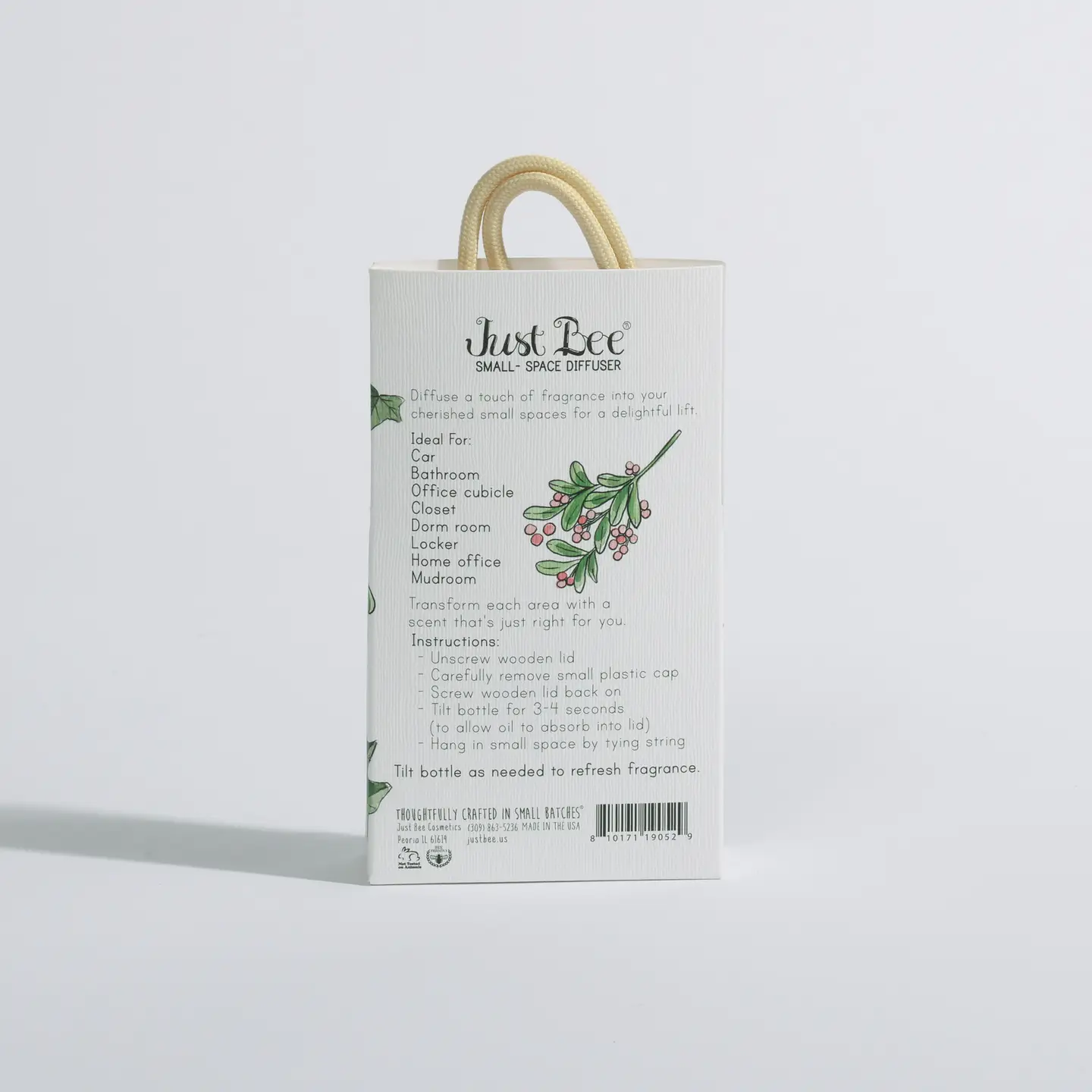 Mini Hanging Oil Diffuser - Holiday Scents