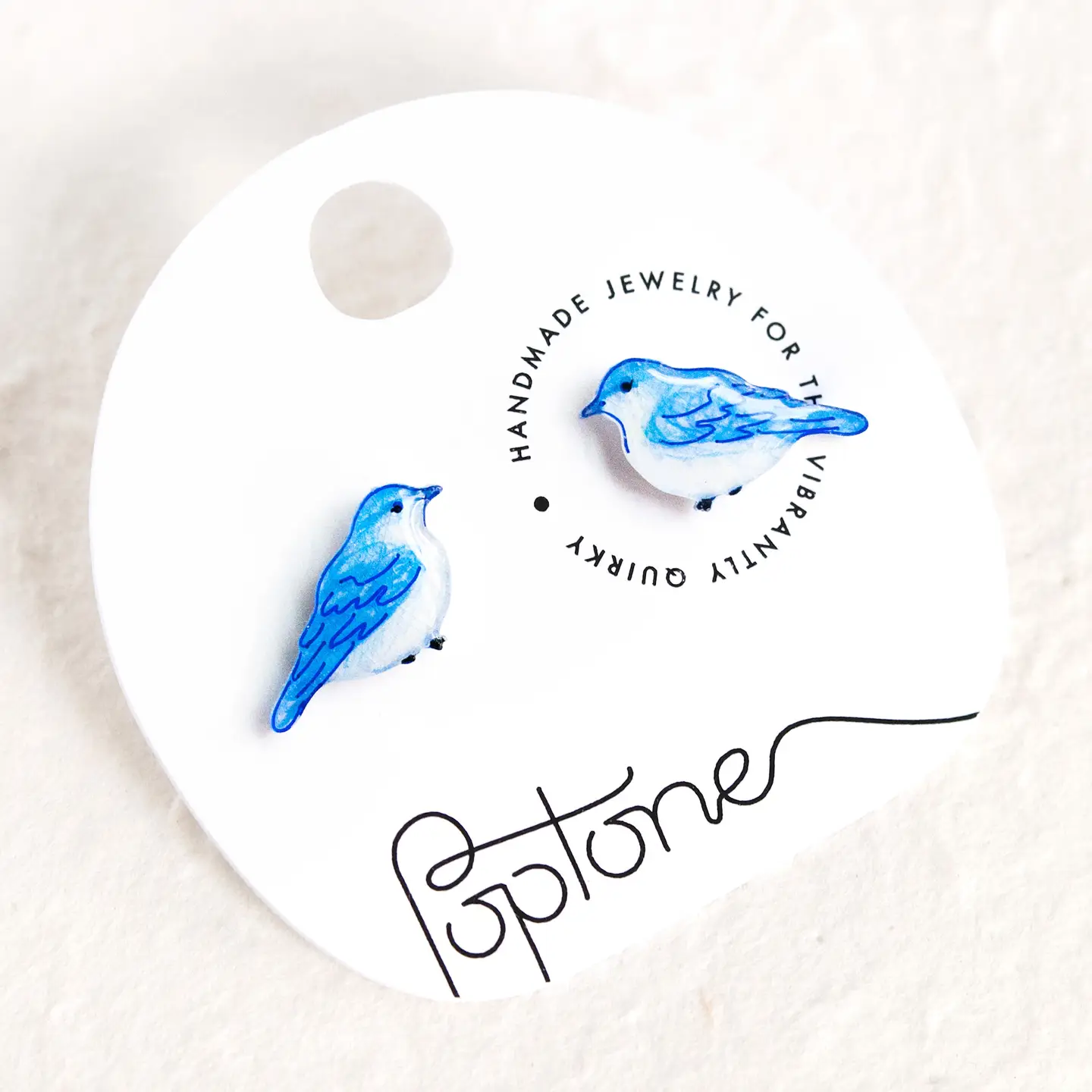 Little Blue Bird Earrings