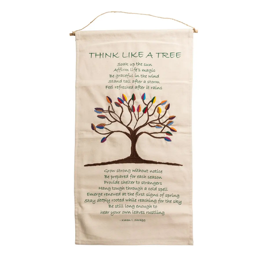 Tree Poem Wall Hanging