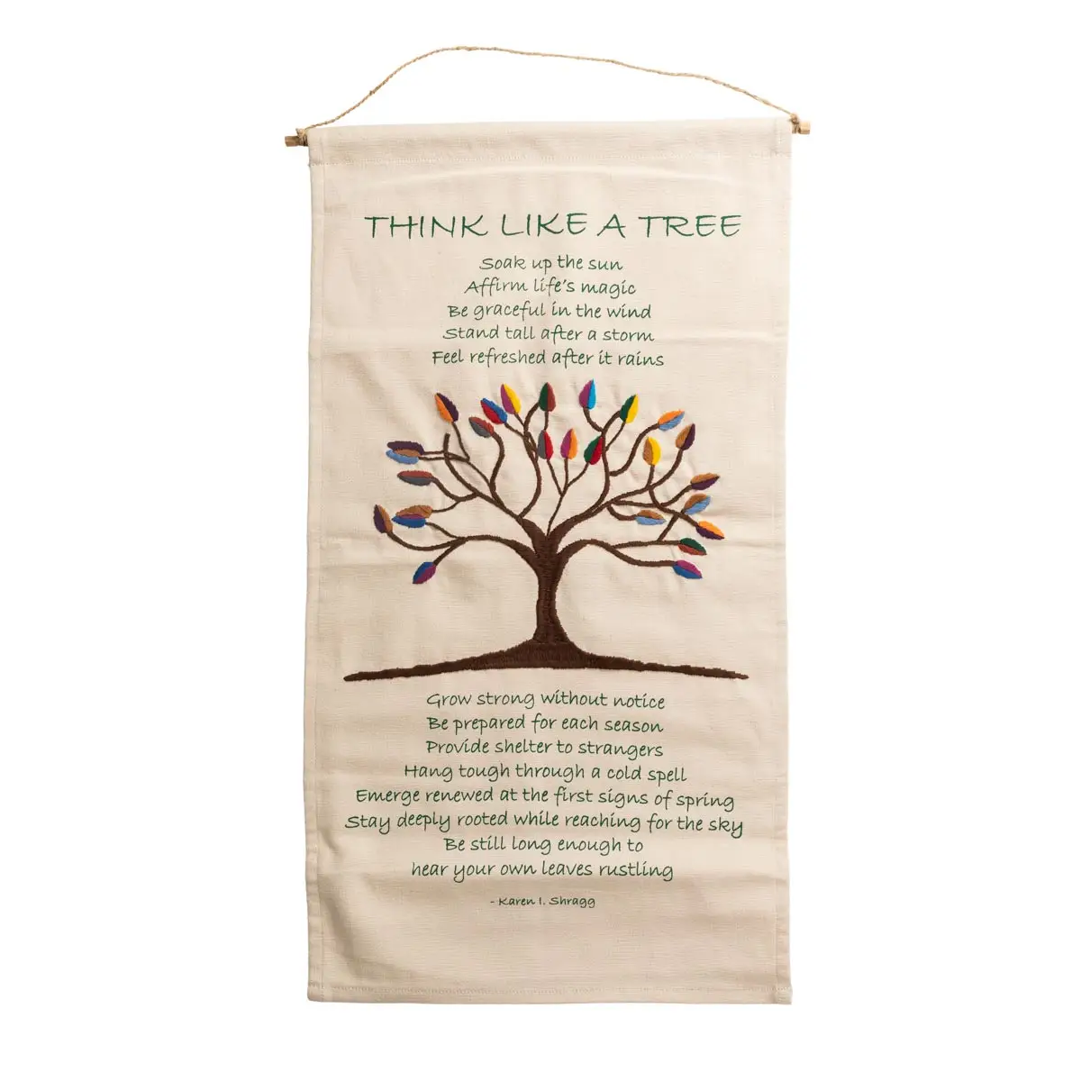 Tree Poem Wall Hanging