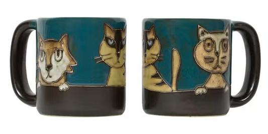 Mara Stoneware Cat's Meow Mug