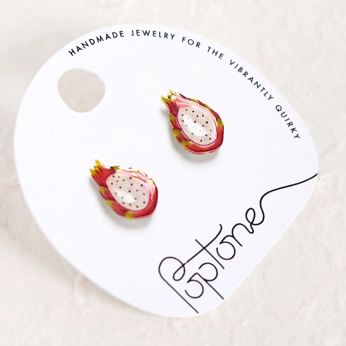 Dragon Fruit Stud Earrings