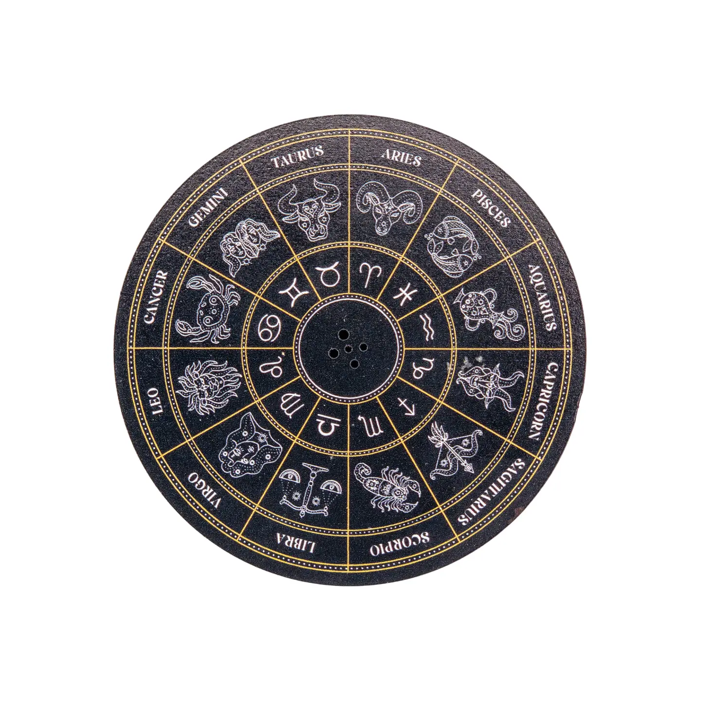 Zodiac Wheel Incense Burner