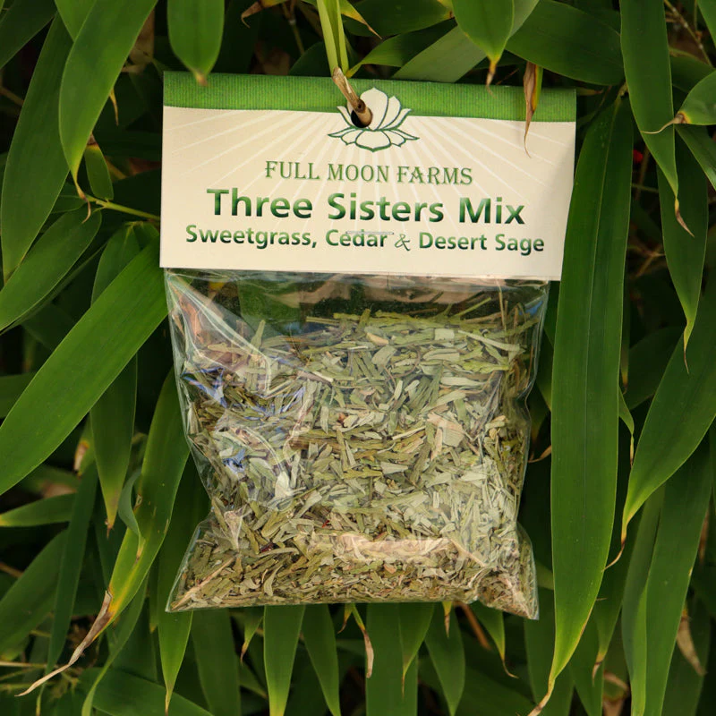 Three Sisters Trio Sweetgrass, Cedar + Desert Sage Mix