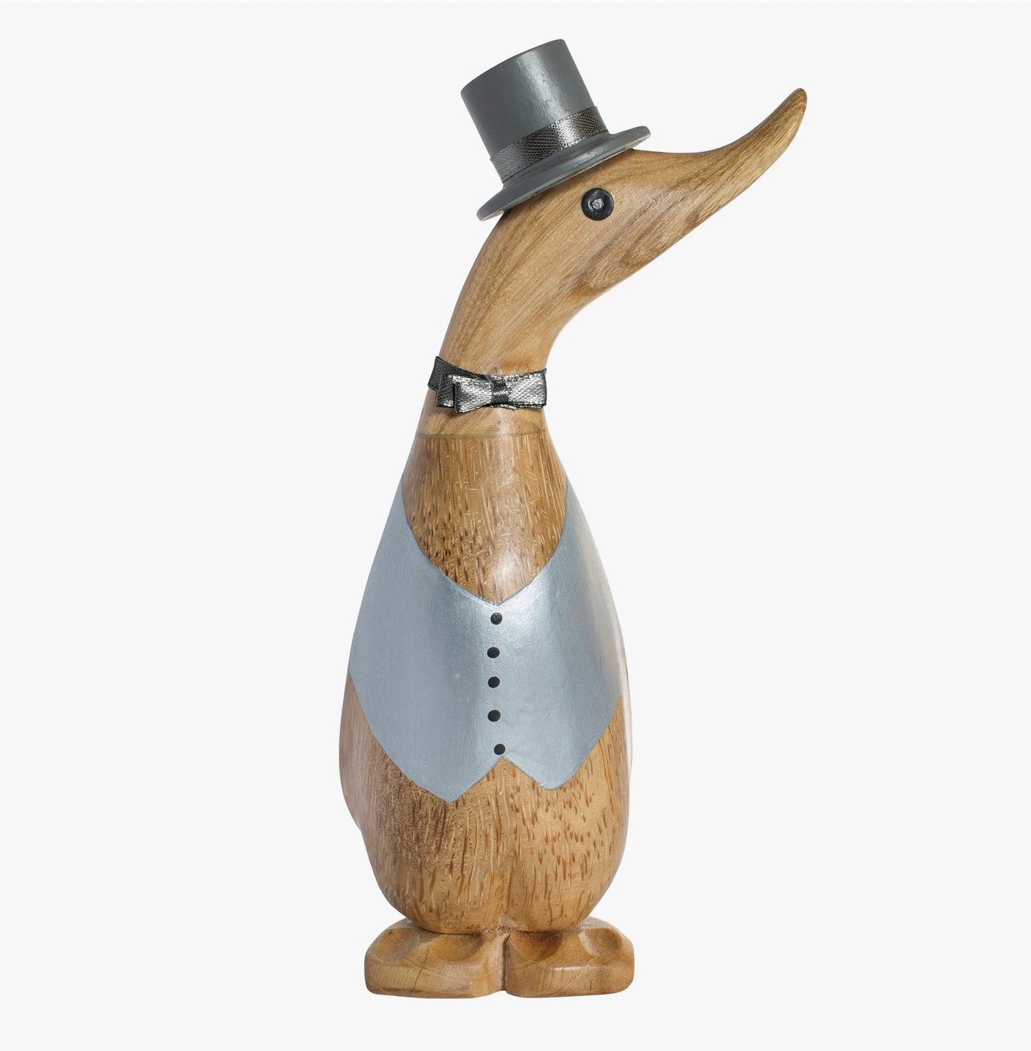 Bride & Groom Wooden Ducklings Set
