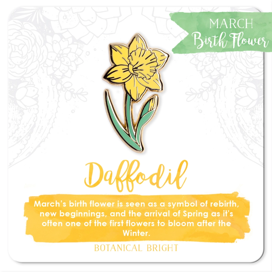 Daffodil Enamel Pin