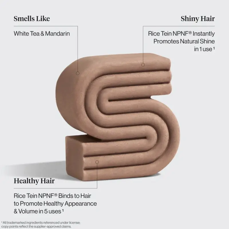 Solid Shampoo Bar: Rice Water