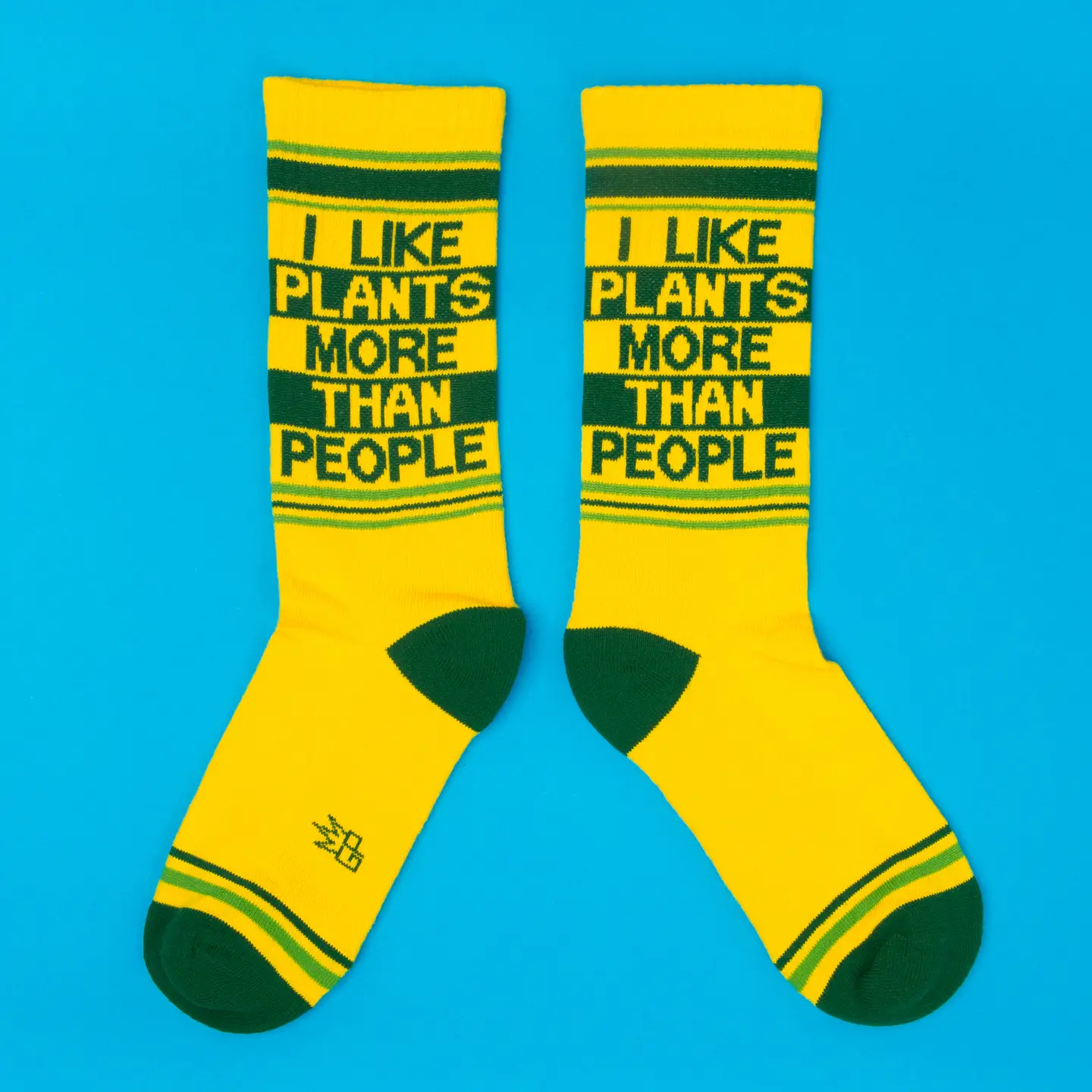 I Like Plants More Than People Plants Socks