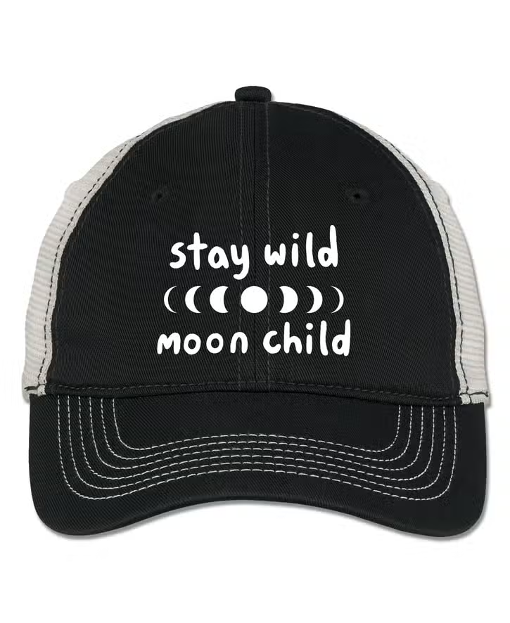 Stay Wild Moon Baseball Cap