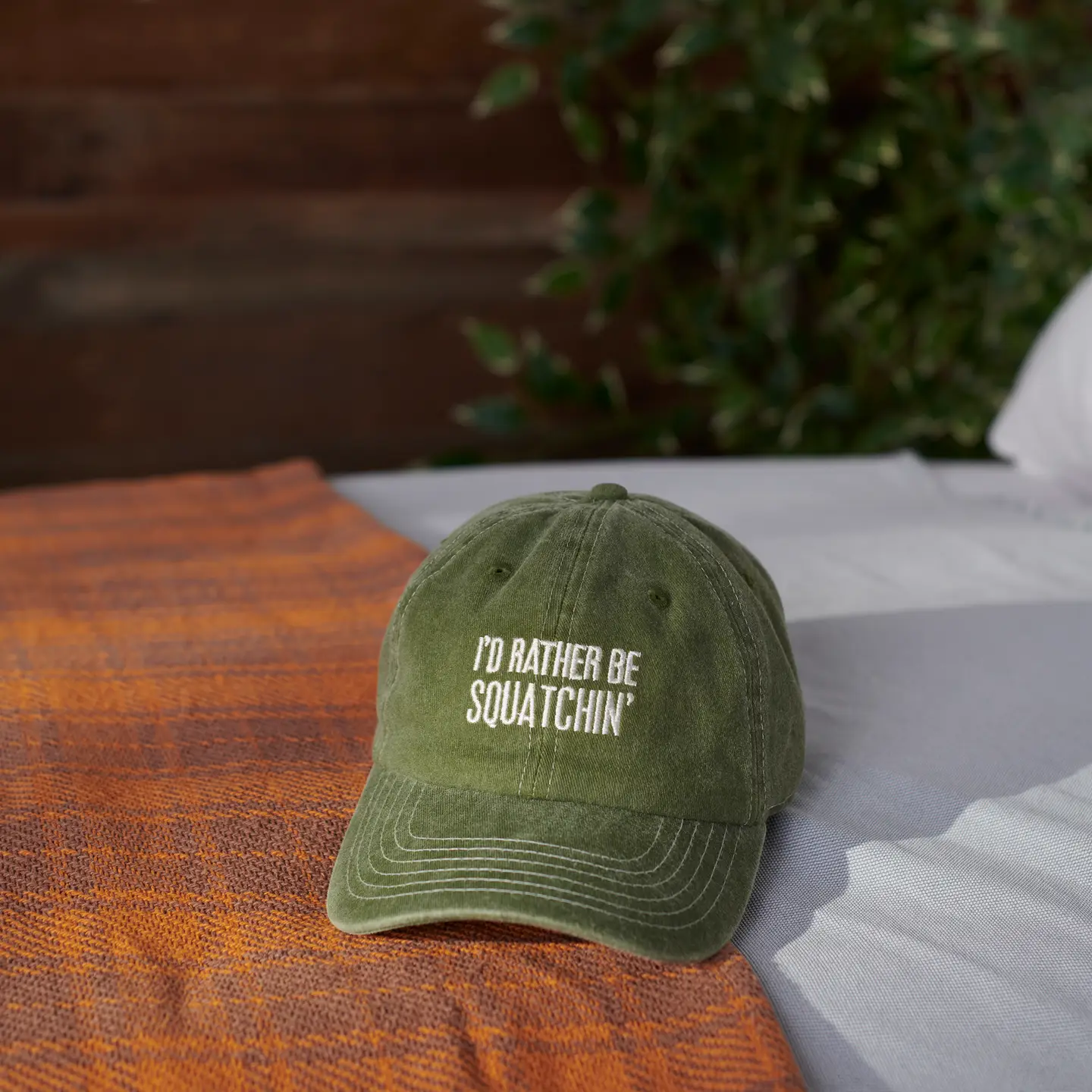 Squatchin' Baseball Hat