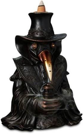 Plague Doctor Backflow Incense Burner