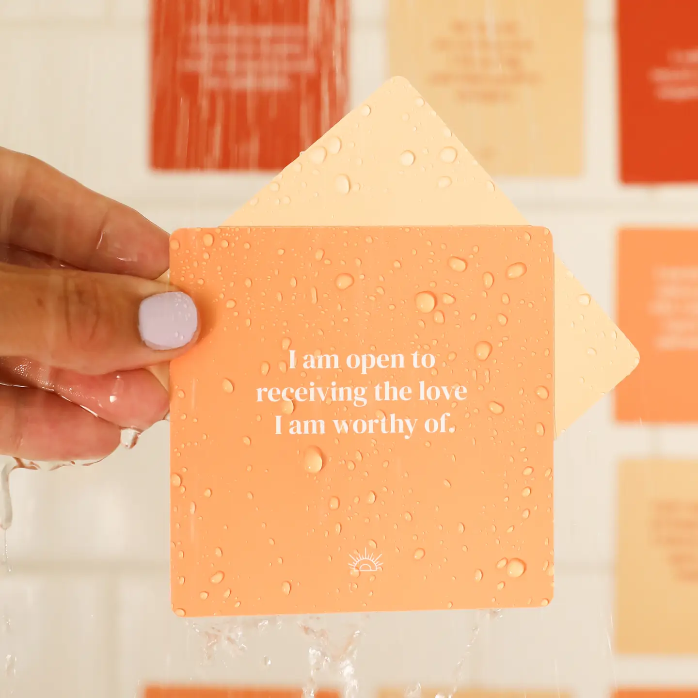 Shower Affirmation Cards