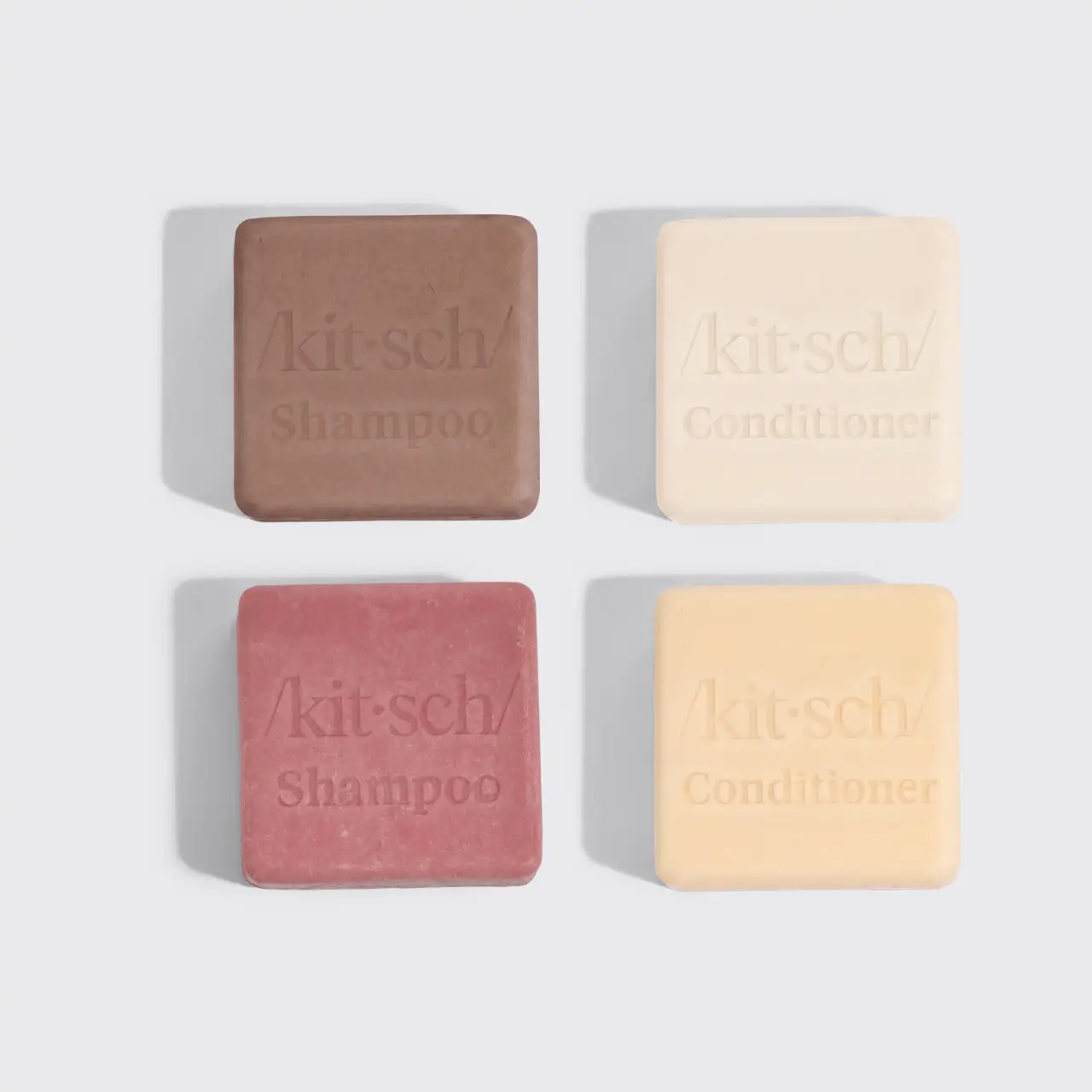Solid Bar Shampoo + Conditioner 4pc Sampler Set