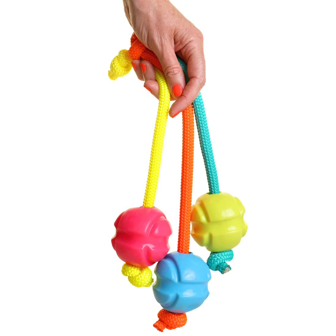 Fetch-N-Tug Ball & Rope Toy