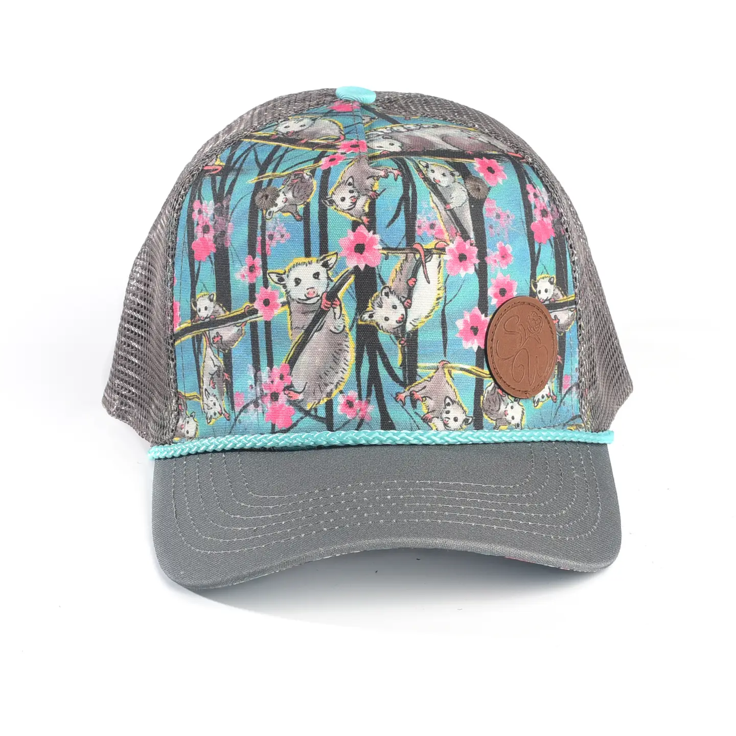 Opossum Blossom Recycled Trucker Hat