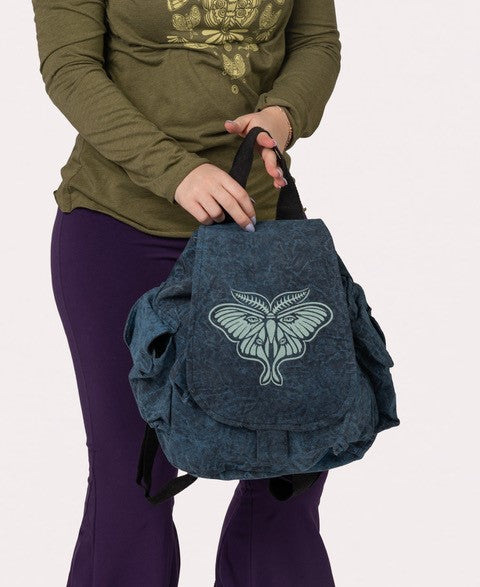 Luna Moth Slouchy Backpack