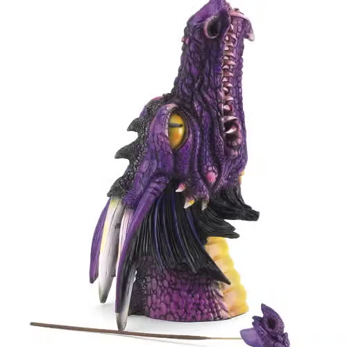 Purple Head Dragon Incense Burner