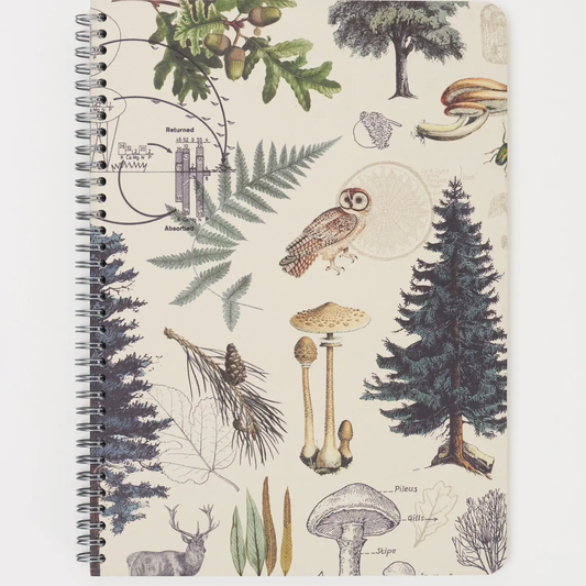 Into the Forest Spiral Notebook