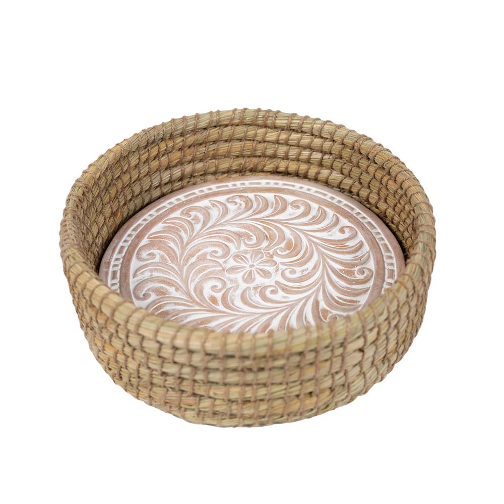 Breadwarmer Round Swirl