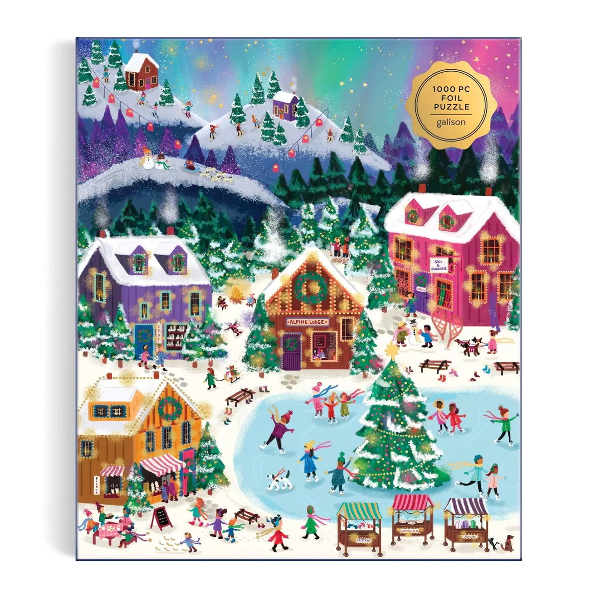 Joy Lafome Northern Lights Foil Puzzle 1000pc
