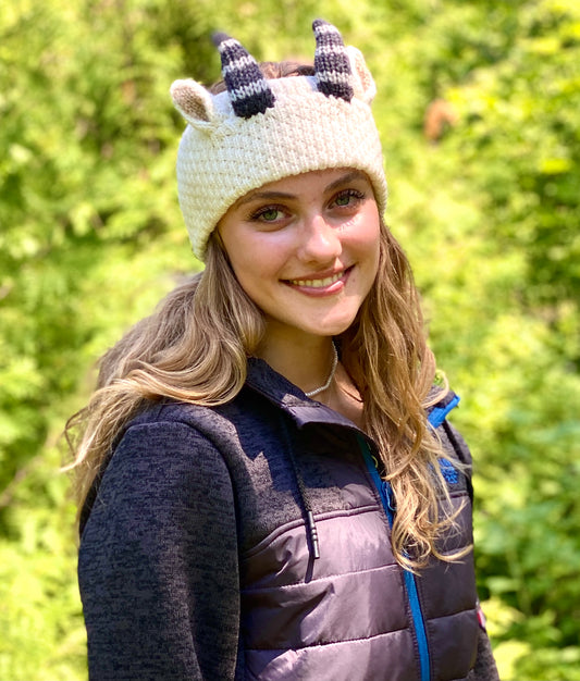 Goat Headband White