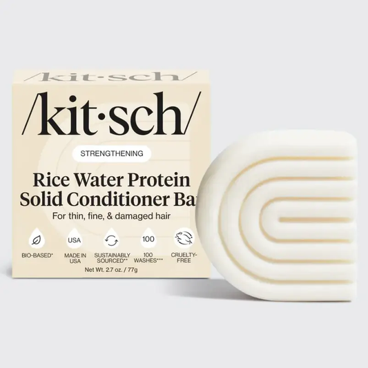 Solid Conditioner Bar: Rice Water
