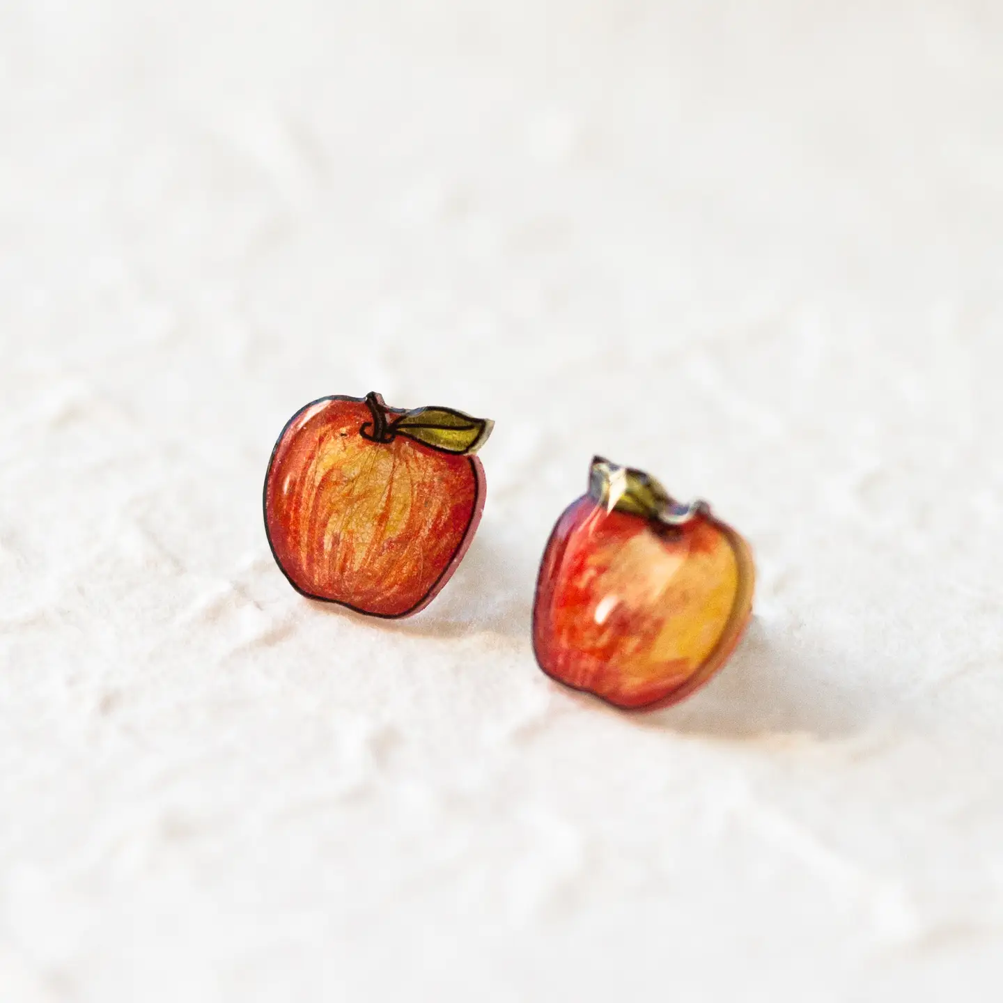 Apple Stud Earrings