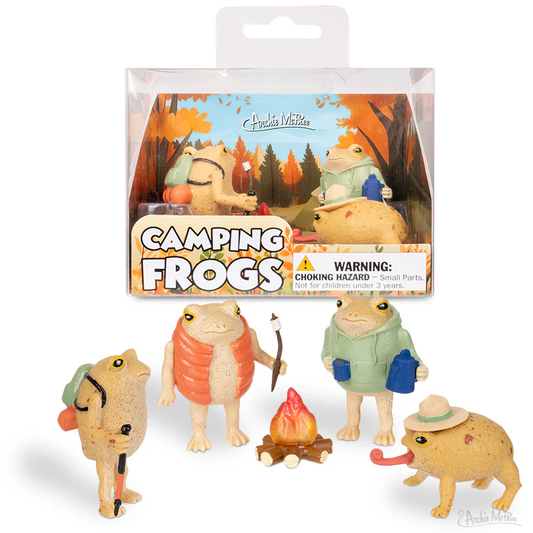 Camping Frogs Set of 5