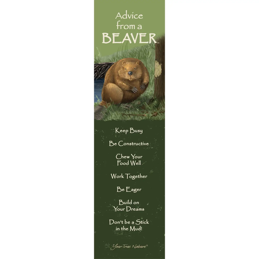 Bookmark Advice from a Beaver
