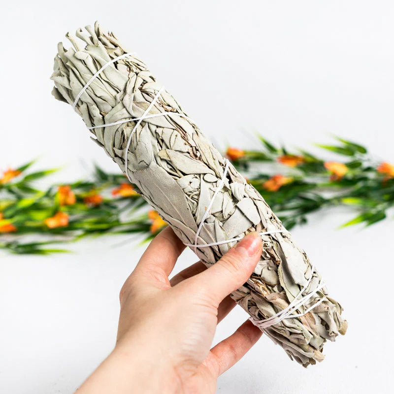 White Sage Wand 8-9in