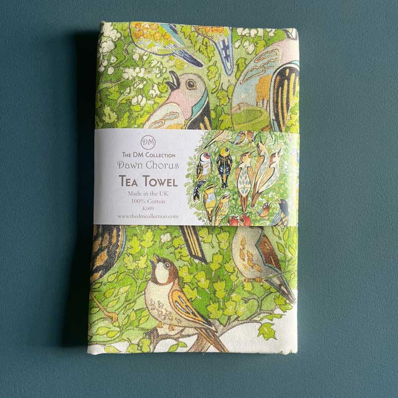 Dawn Chorus Bird Tea Towel