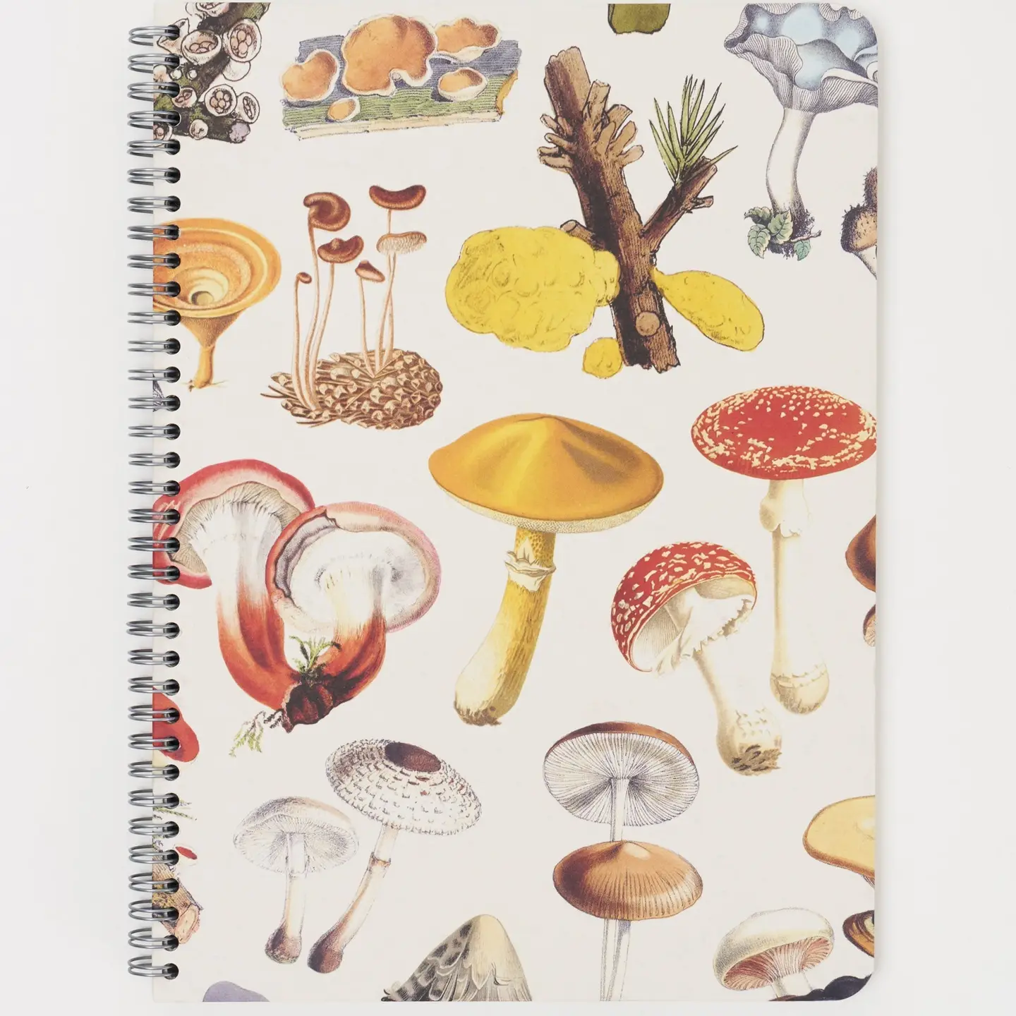 Mushrooms Spiral Notebook