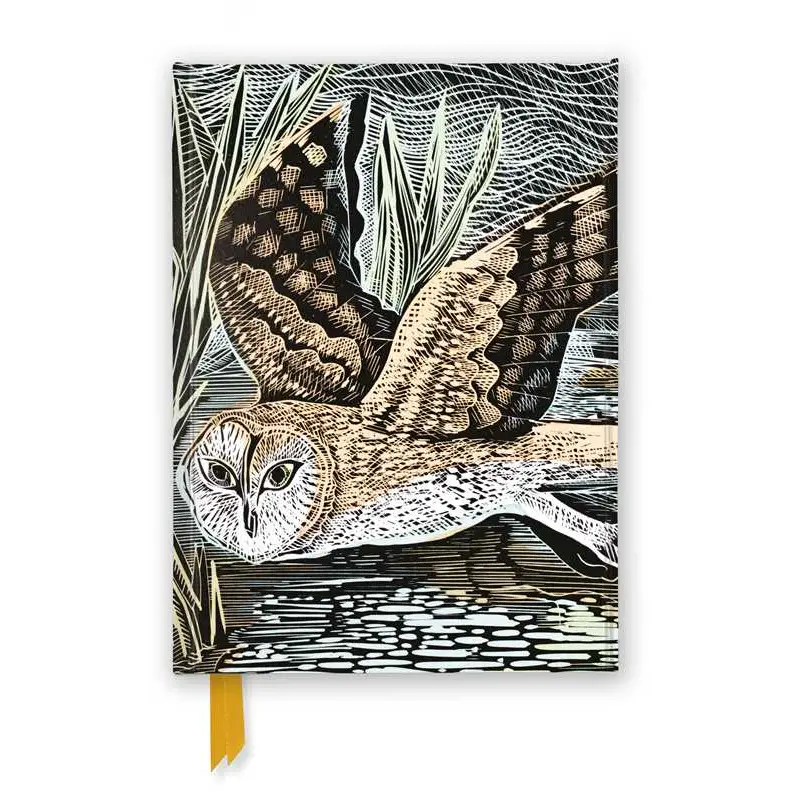 Marsh Owl Foiled Journal