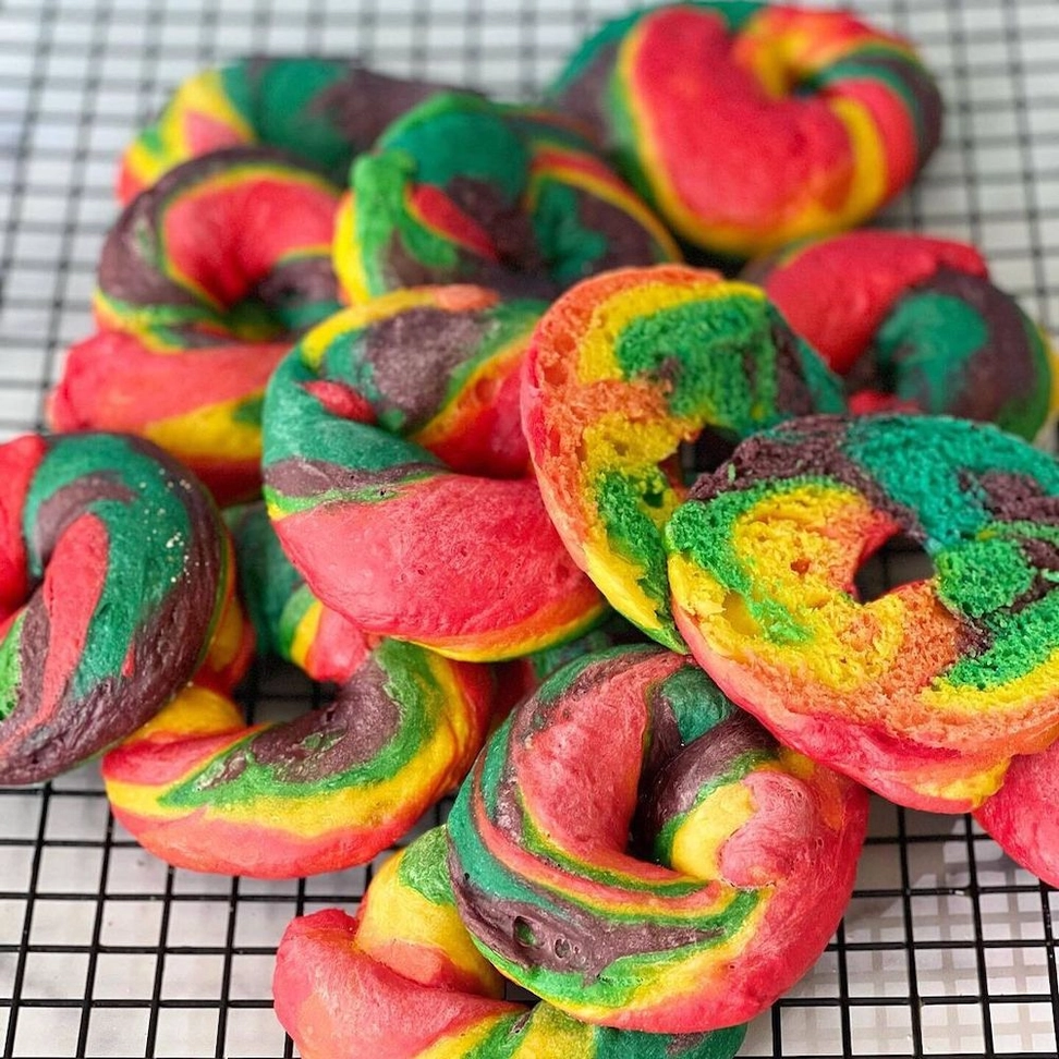 Rainbow Bagel Making Kit