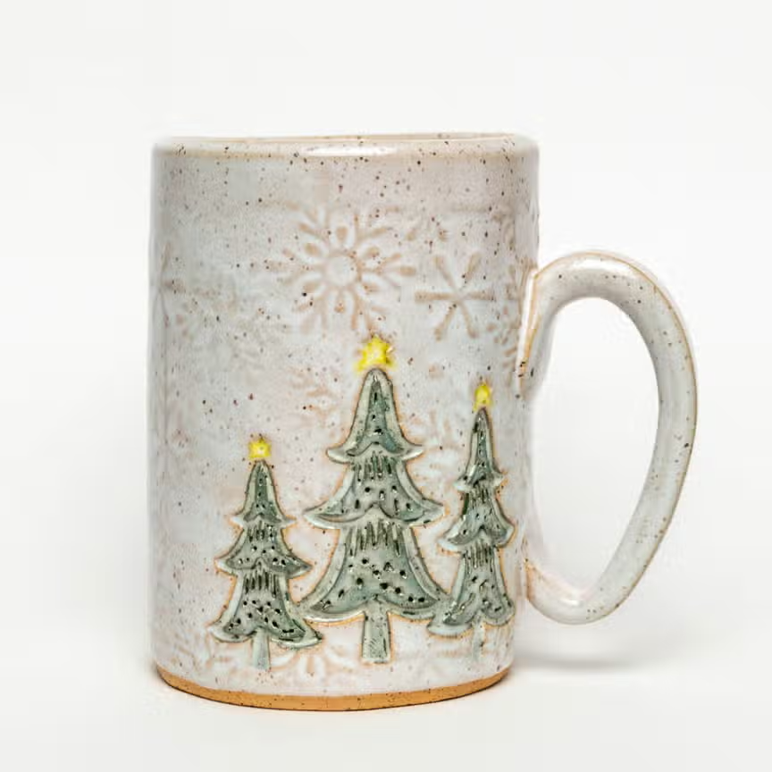 Holiday Trees Mug 16oz