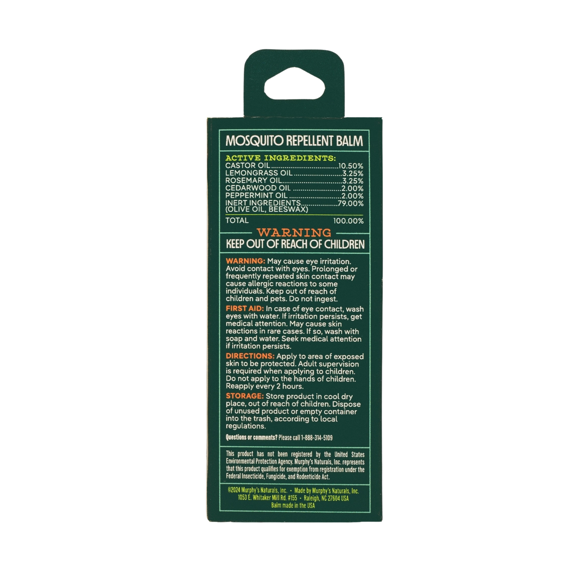 Murphy's Mosquito Repellent Balm Stick