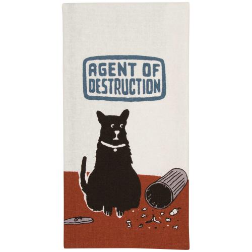 Dish Towel - Agent of Destruction