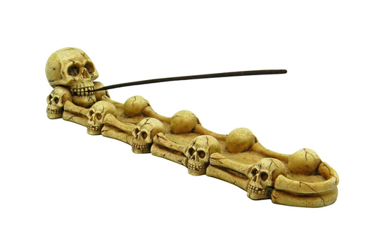 Skulls Incense Burner